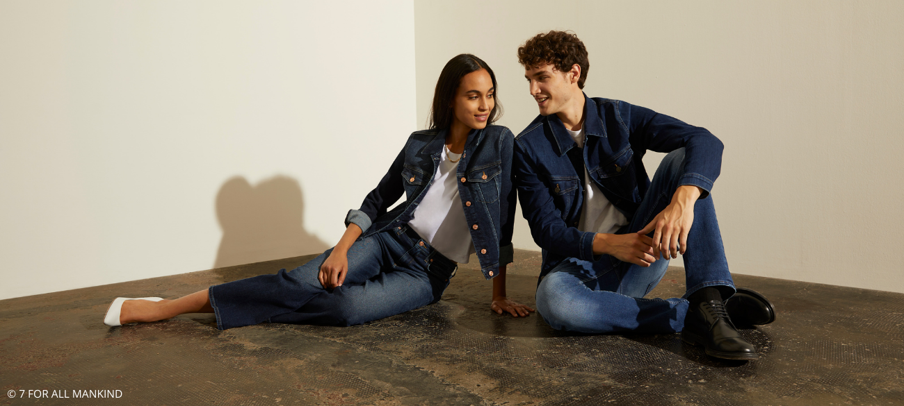 Borrowed from the boys; denim reaches new heights of timelessness with a masculine twist