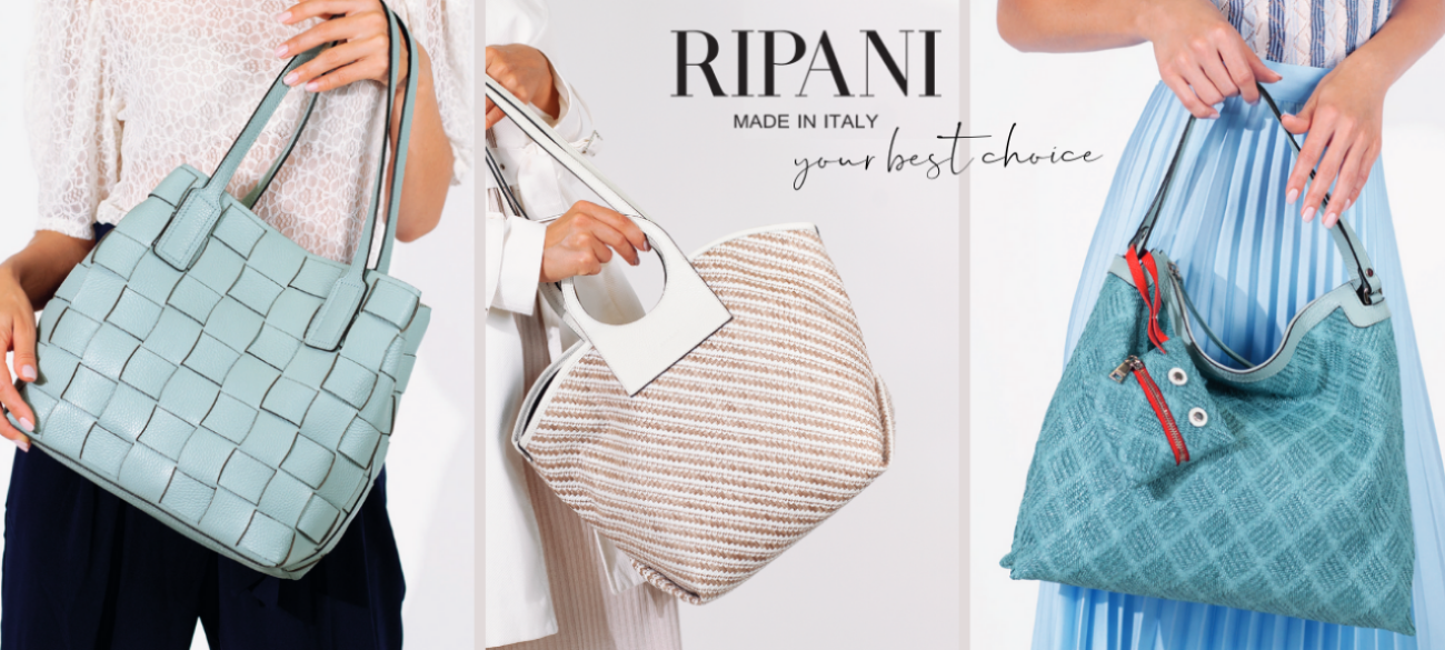 RIPANI - Italiaanse tassen voor vrouwen met verfijnde stijl  