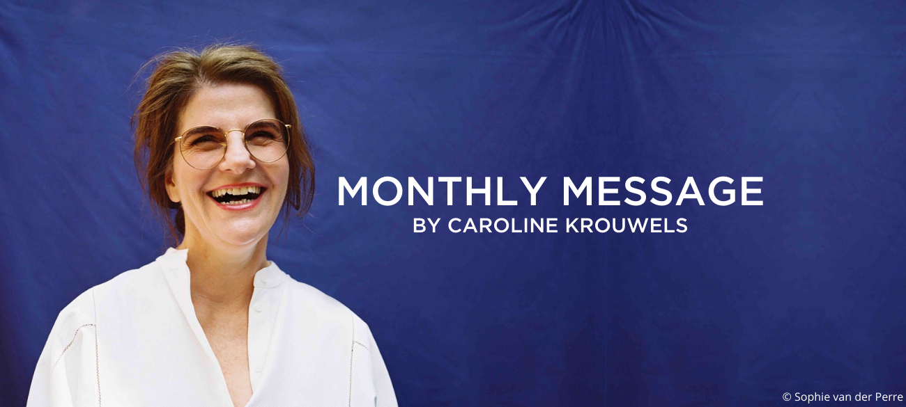 Caroline's monthly message: weer spontaan winkelen