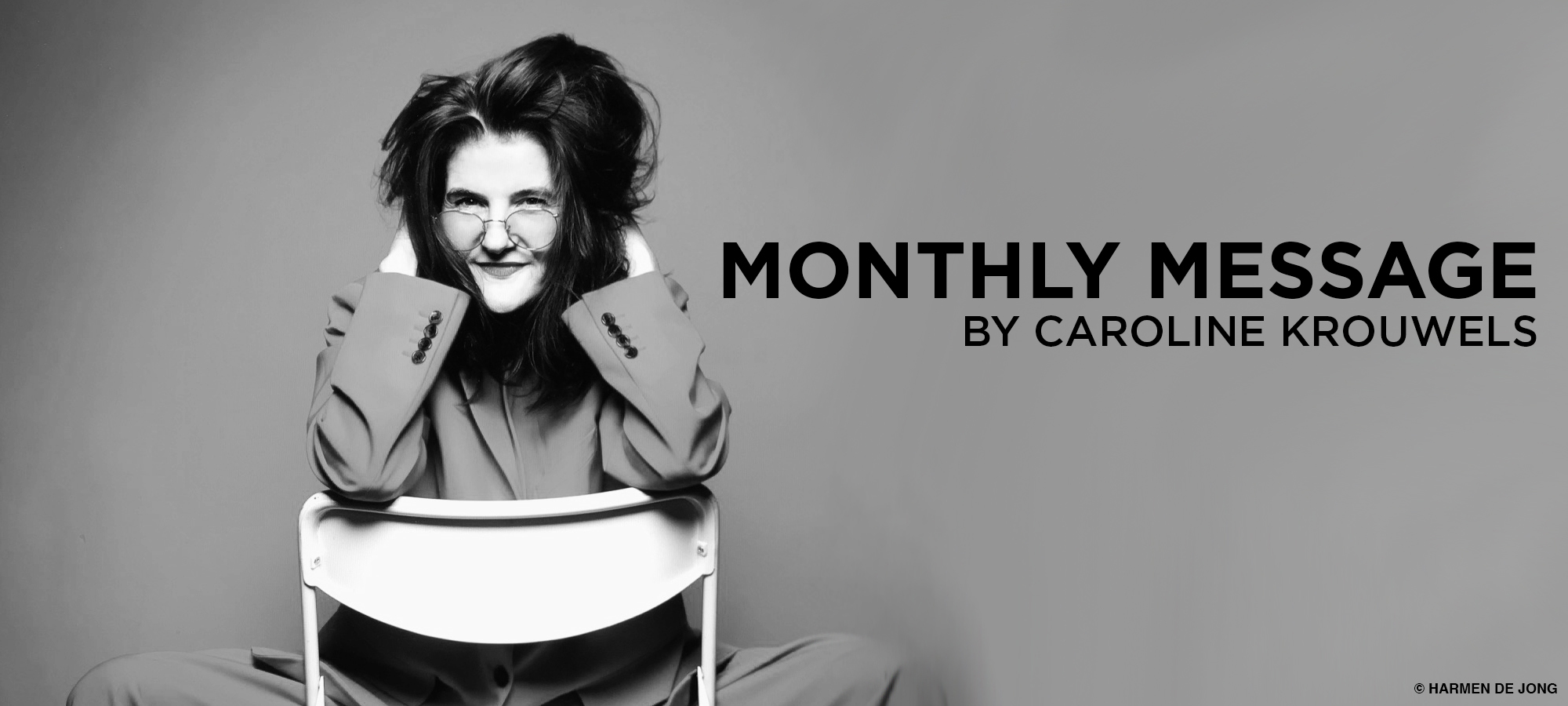 Caroline's Monthly Message: Shopping in the men’s department