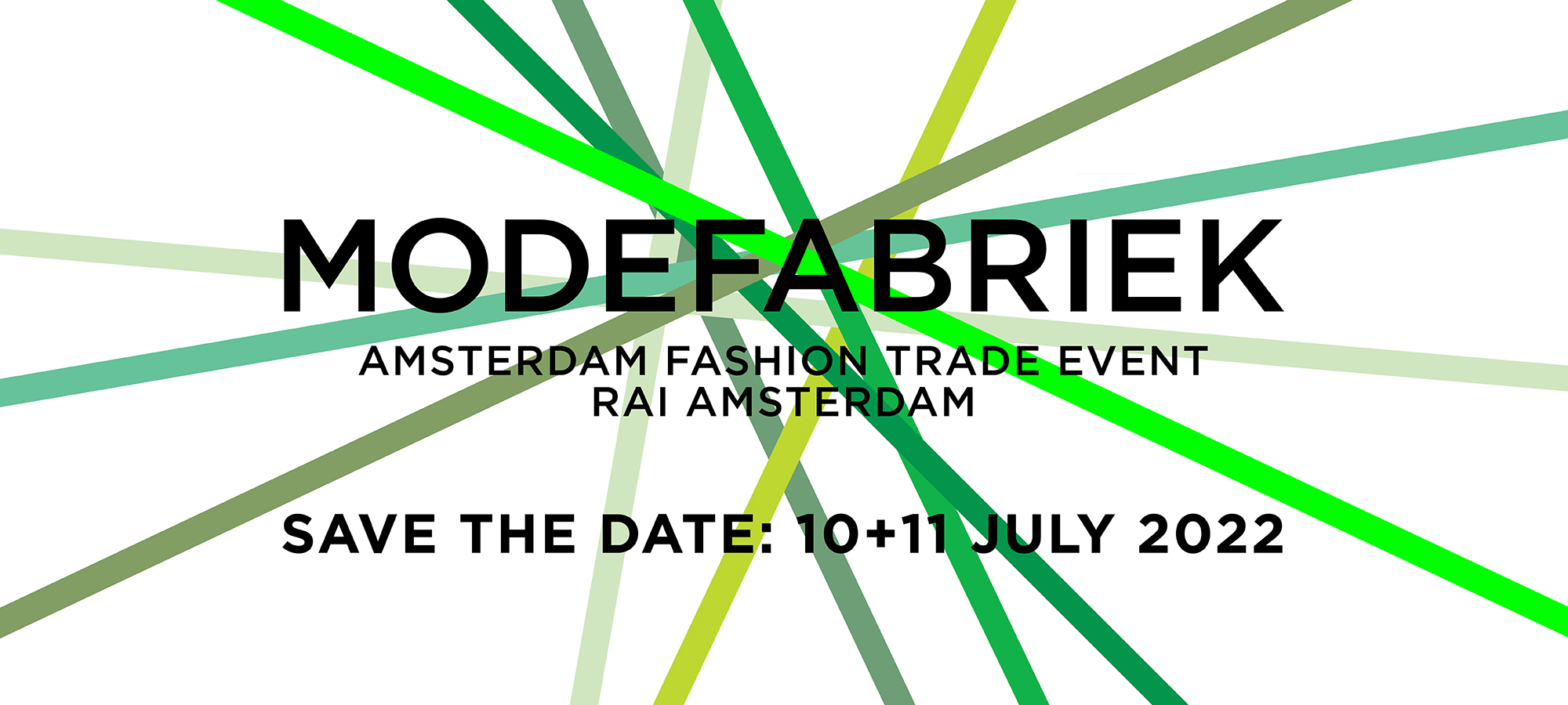MODEFABRIEK IS GETTING READY FOR THE 2022 EDITION ON 10 AND 11 JULY!
