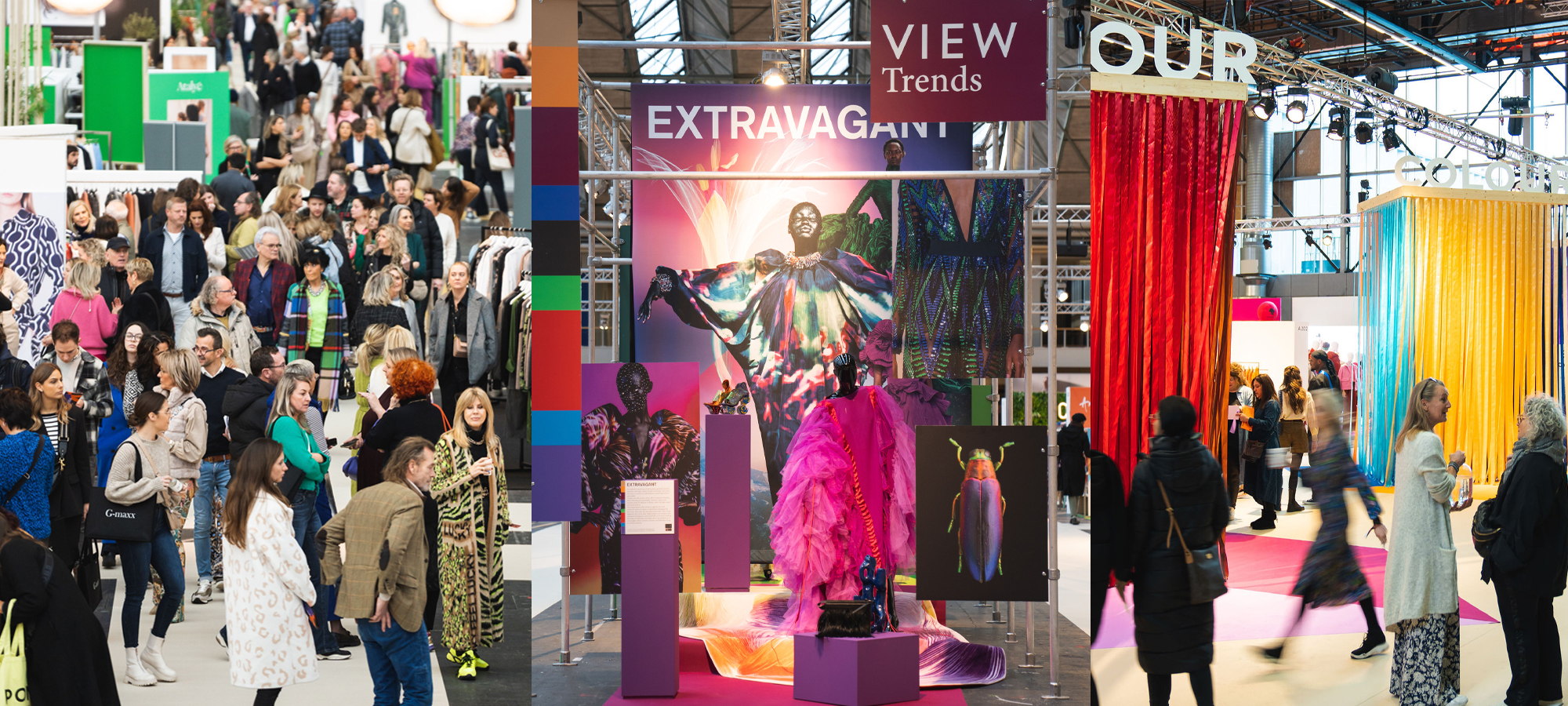 Modefabriek W23/24: Diverse, busy and colourful