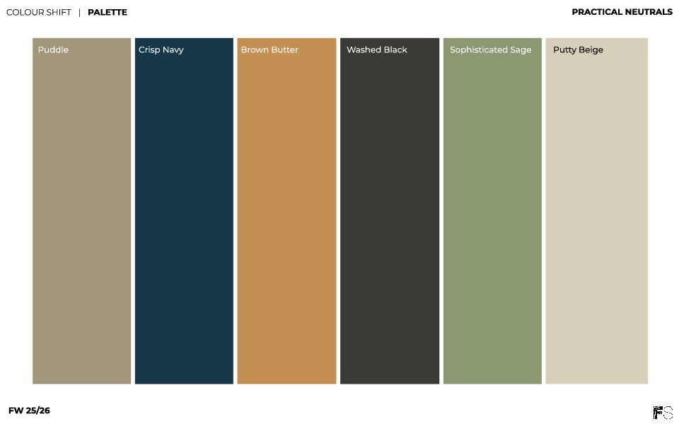 Fashionsnoops Dit zijn de kleuren voor herfst/winter 202526 MODEFABRIEK